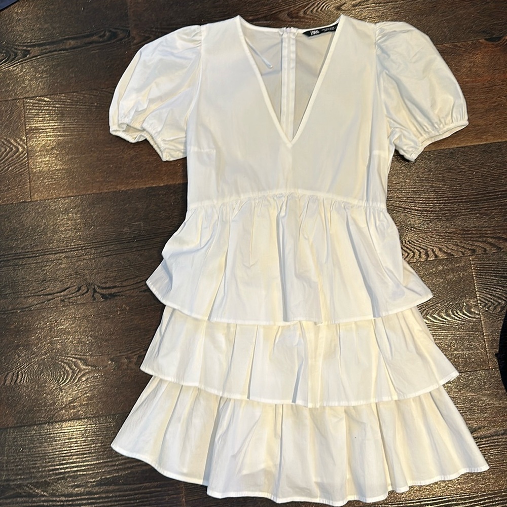 White Zara Dress